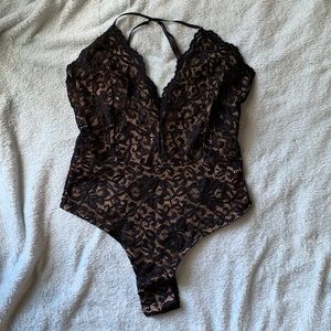 Black Lace Body suit